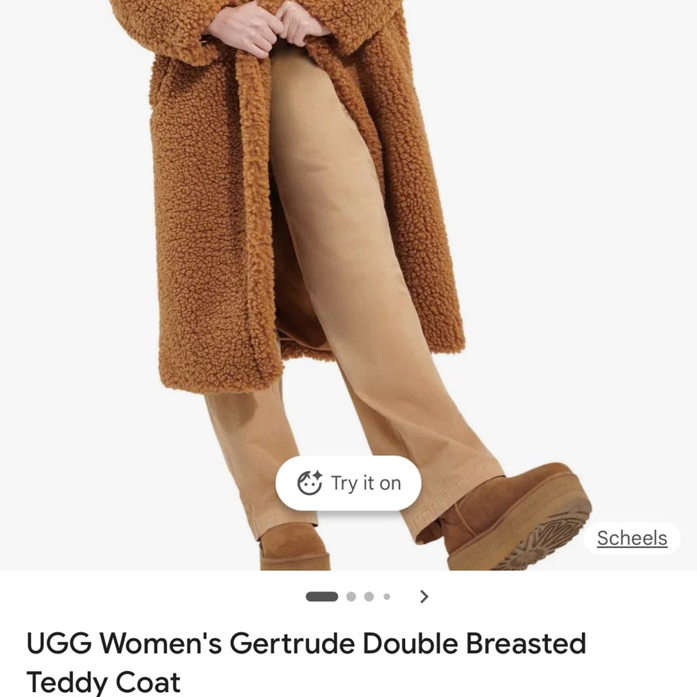 UGG Women's Tan Teddy Jacket
